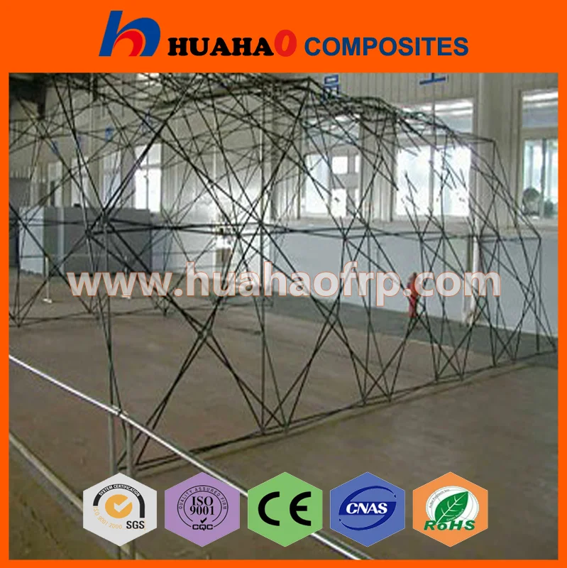 FRP Stock Factory, Hot Selling High Strength UV Resistant Durable Manufacturer frp support factory