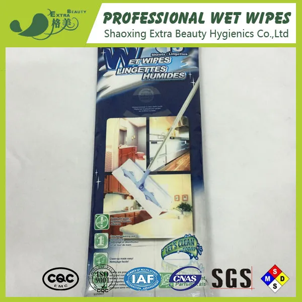 household cleaning product Multi-purpose  Wet Floor Wipes household items made china
