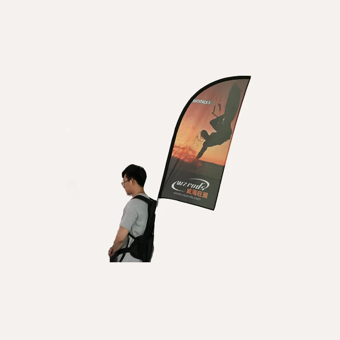 
Weihai WZRODS Patented Backpack Walking Billboard For Moving Advertising 