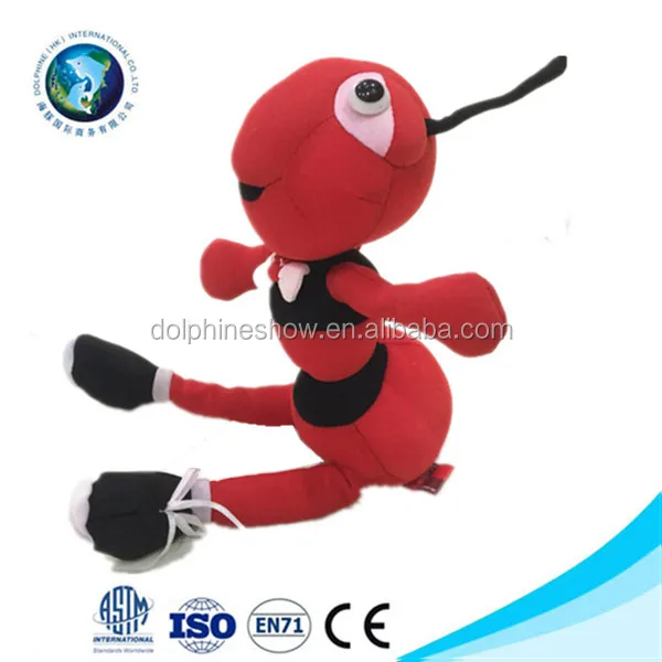New soft toy plush animal ant for Halloween promotional gift popular stuffed animal ant plush toy