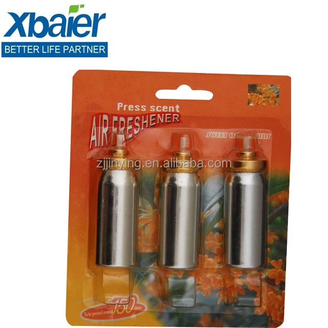 Car Mini Fragrance Perfumes Press Spray