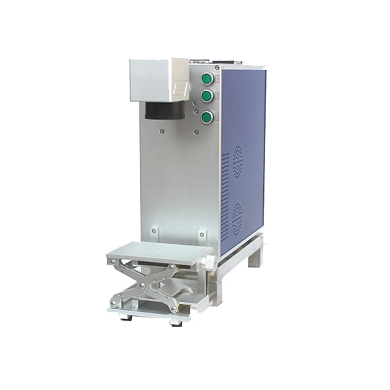 Металл волокно лазерной маркировки имя плиты печати 20 Вт ювелирные изделия гравировка машины для продажи