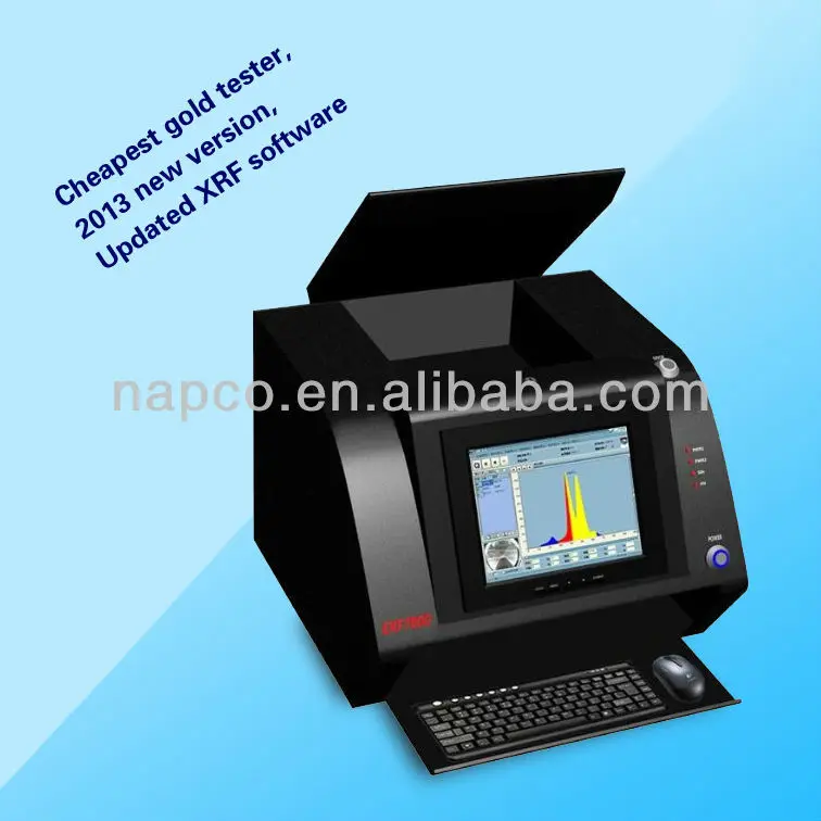 
XRF Gold Analyzer/gold testing machine/gold xrf spectrometer (NAP7800) 