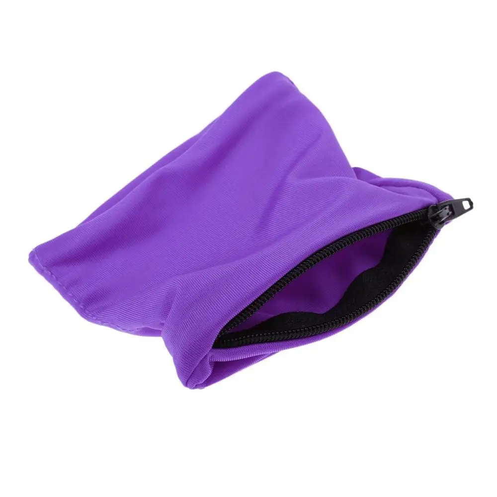 New Design Purple Sports Wrist band Zipper Wallet Sport Running Wallets African American Pouch card holders