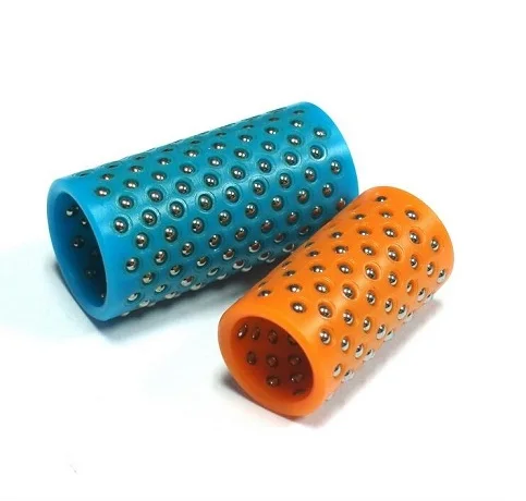 16*35mm POM Plastic Ball Cage Precision Steel Ball Cage for Die Sets Mold Ball Bearing Retainer Bush