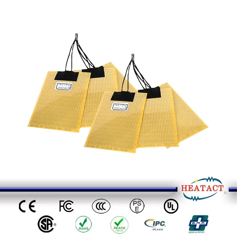 Taiwan customized high frequency Electric flat polyimide film heater