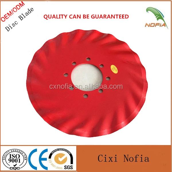 Горячие продажи плуг лезвие диска 65Mn или Бора Стали