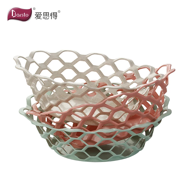 High Quality Plastic Storage Basket Fruit Basket Hollow Basket wholesale