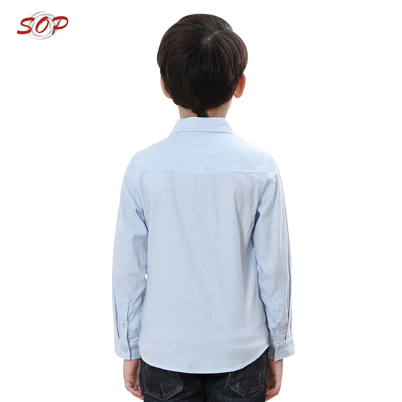 
New design children blouse top boys white shirt for kids 