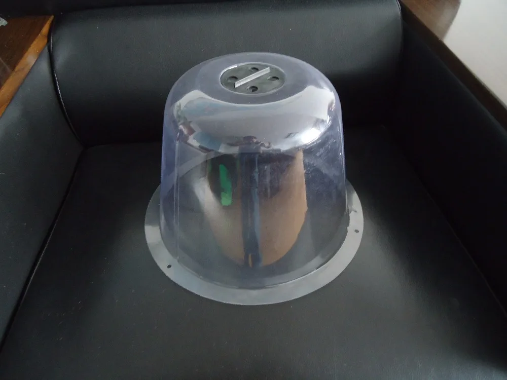 Plastic clear bell cloche pot & cover for plant protection