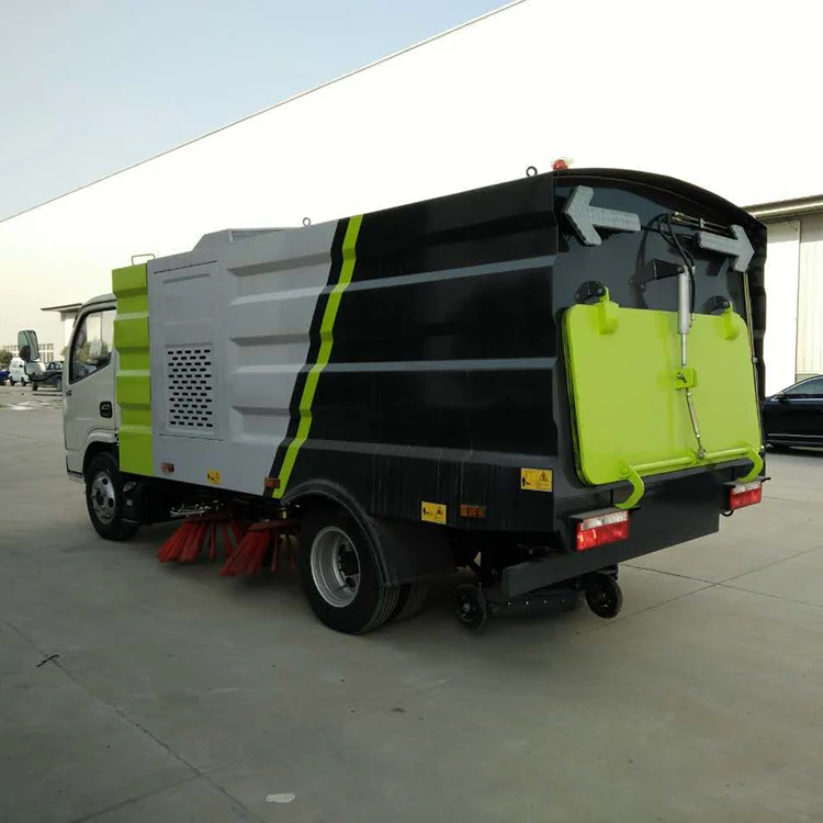 Dongfeng factory price of Road Sweeper and vacuum cleaner truck with Dongfeng