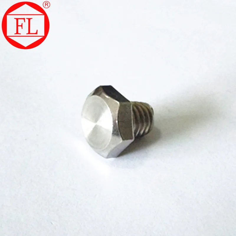 
stainless steel DIN933 hexagon head bolt 