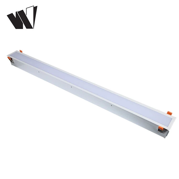 
New products indoor dimmable SMD 20w 40w 60w recessed IP44 4ft led linear light 