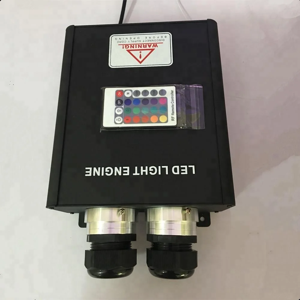 45w double head optical fiber light source,110V/220v input;with remote controller