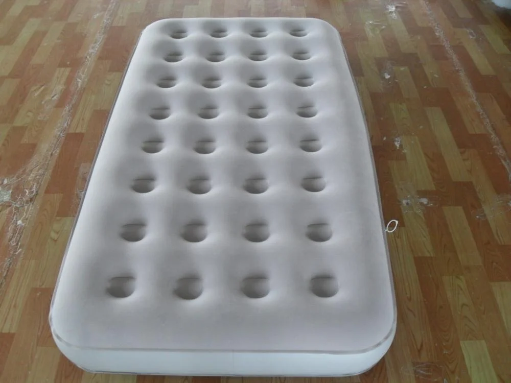 indoor/outdoor Single and double size inflatable bed mattress Built-In Pump Inflatable Air mattress for adult