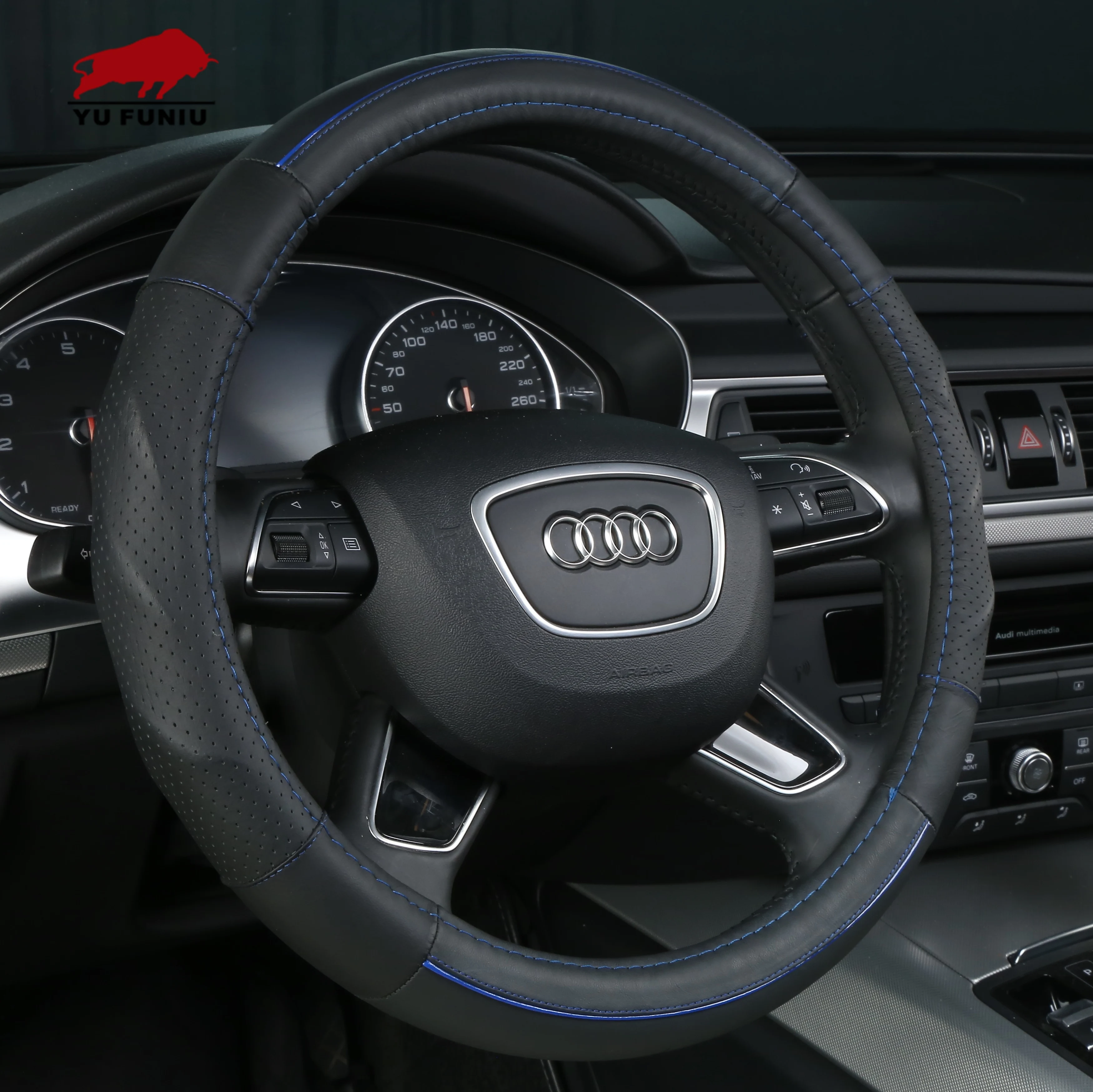 Newest Design Custom steering wheel cover  Car Accessories Interior Decorative