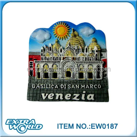 Customized 3D Souvenir Resin Fridge Magnet