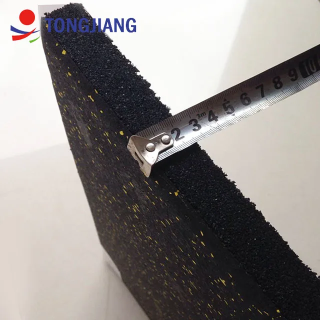 
TJ Gymnasium Aerobic Cardio Fitness Sports Equipment Rubber Epdm Roll Interlocking Flooring Matting Tiles 