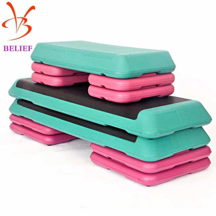 Superior quality indoor adjustable aerobic step platform