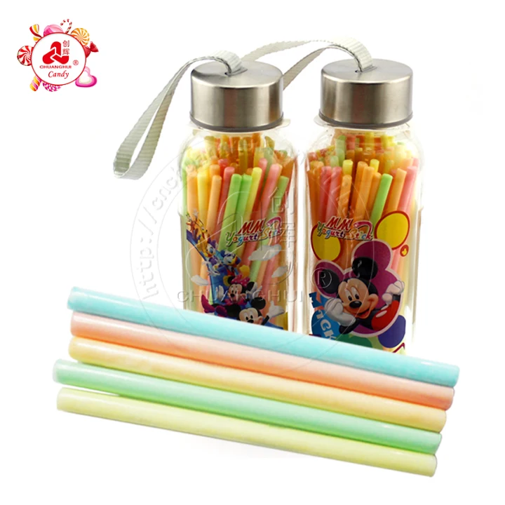 160g CC Stick Candy In Water Glass Cup