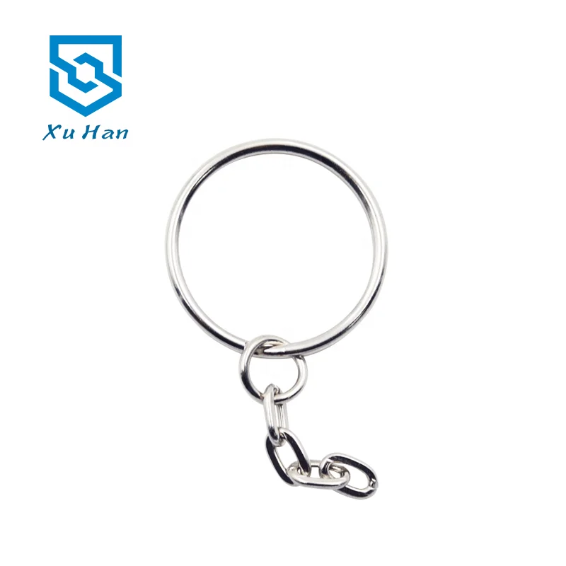 Высококачественное металлическое железное 25 мм разделенное кольцо + 4 звеньев