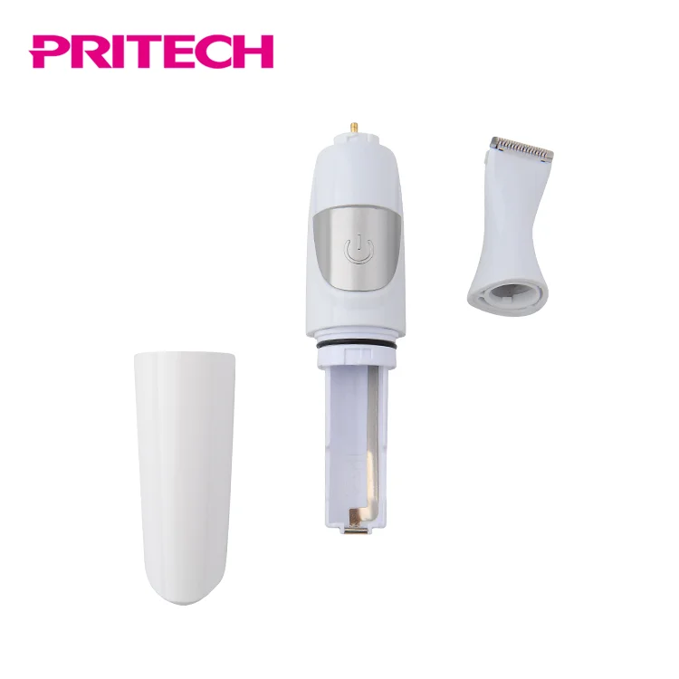 PRITECH Personal Plastic Electric Shaver Epilator Body Hair Trimmer For Ladies