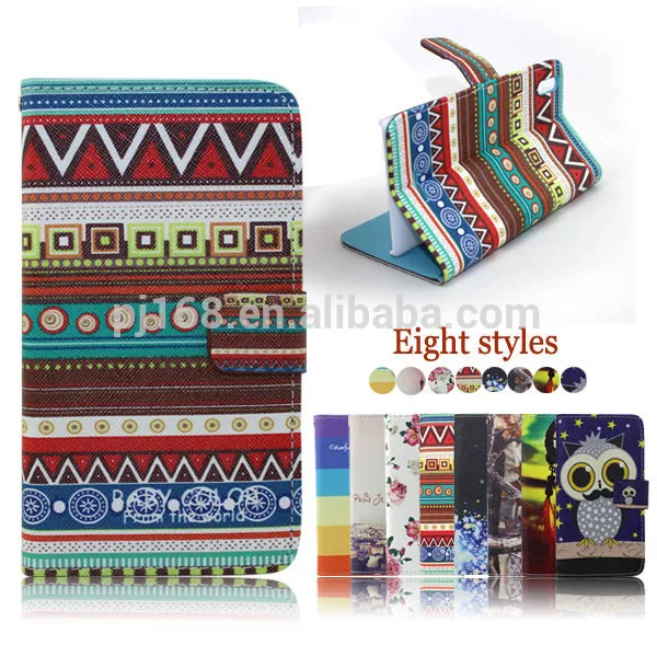 малого moq печатных оптовая стенд коёаный бумаёник откидная крышка чехол для sony xperia t3