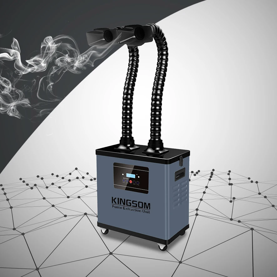 Lowest Price Beauty Salon Hepa Air Purifier , Hair Salon Fume Extractor Machine