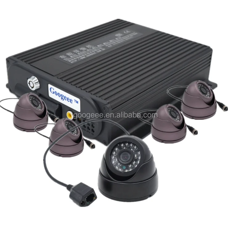 
See and be seen: cctv surveillance camera in 4 channel 3G mdvr blackbox digital recorder 