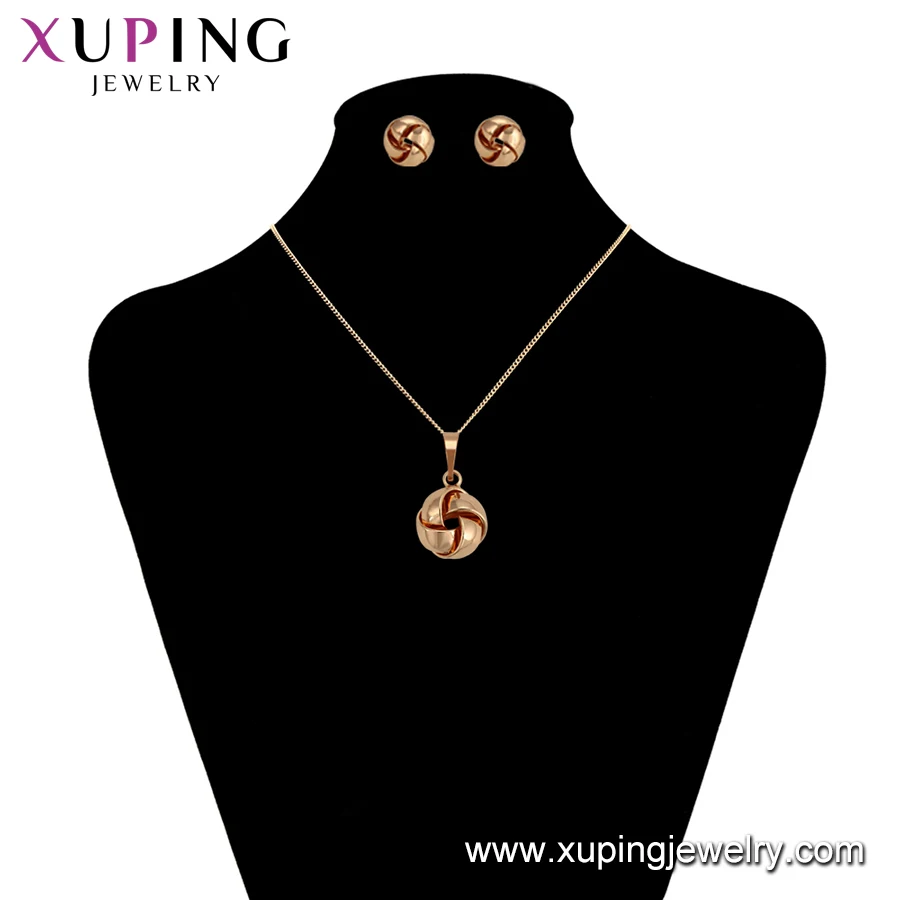set 1069  set- 026 xuping no stone wholesale jewelry set made in china for women