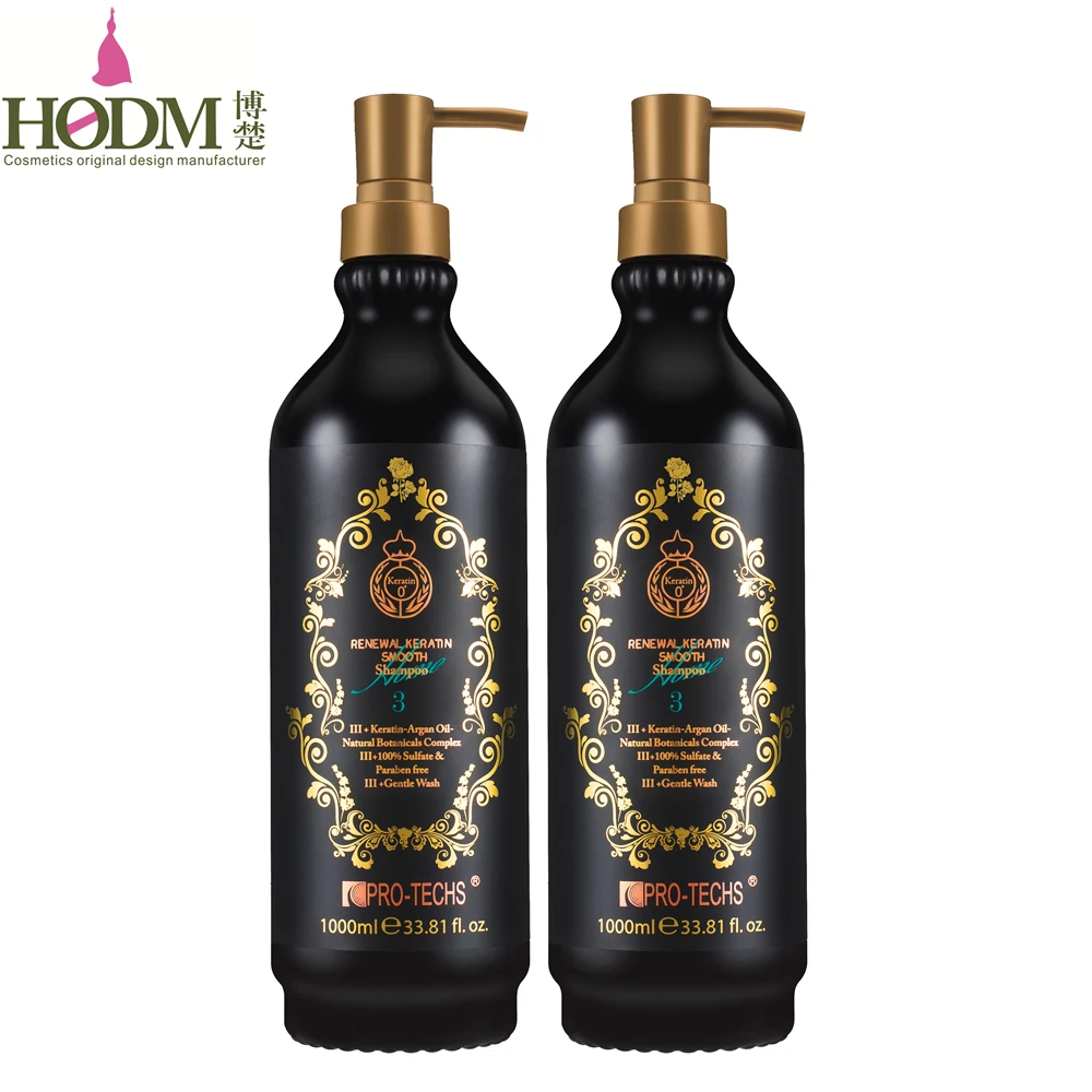 
private label Keratin Daily haircare Shampoo and conditioner Sulfate Free Dry Hair Repair 