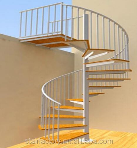 
Modern used spiral staircase Used indoor steel-wood stairs Used indoor attic spiral staircase TS-86 