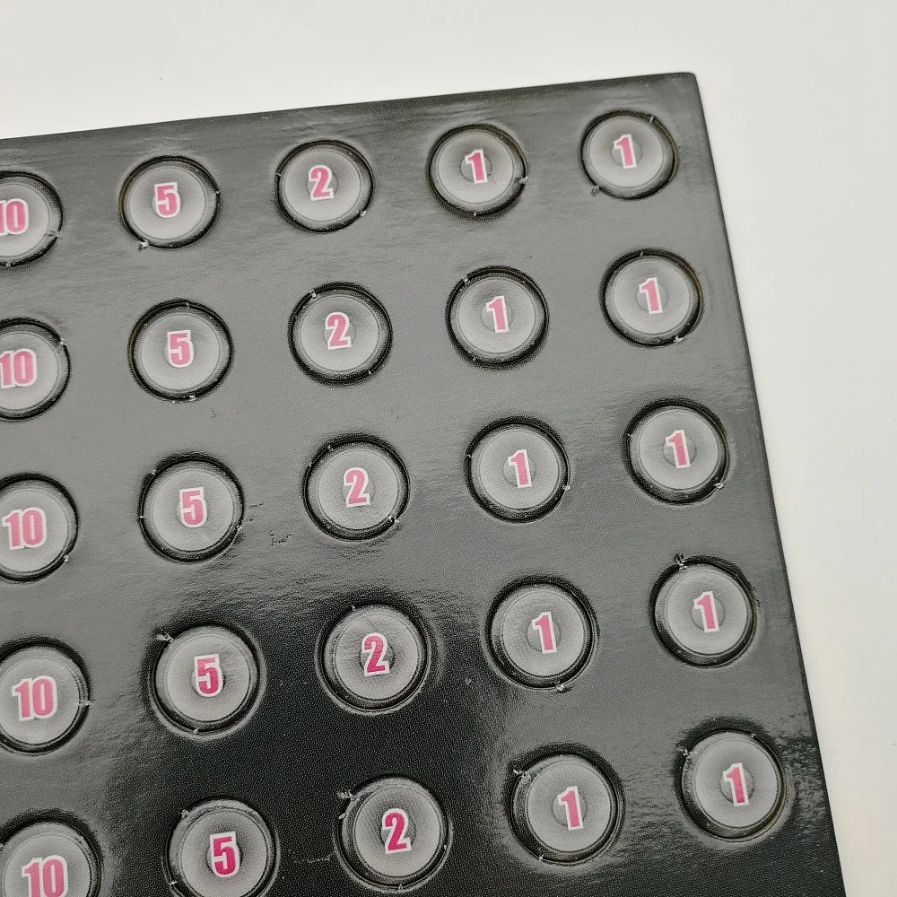 Board Chits Custom Paper Tokens Card Board Chits Die Cut Circle Of Game