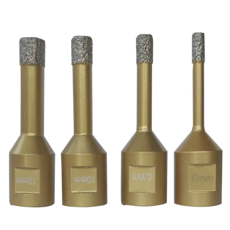 vacuum brazed diamond core drill bit for tile porcelain and stone