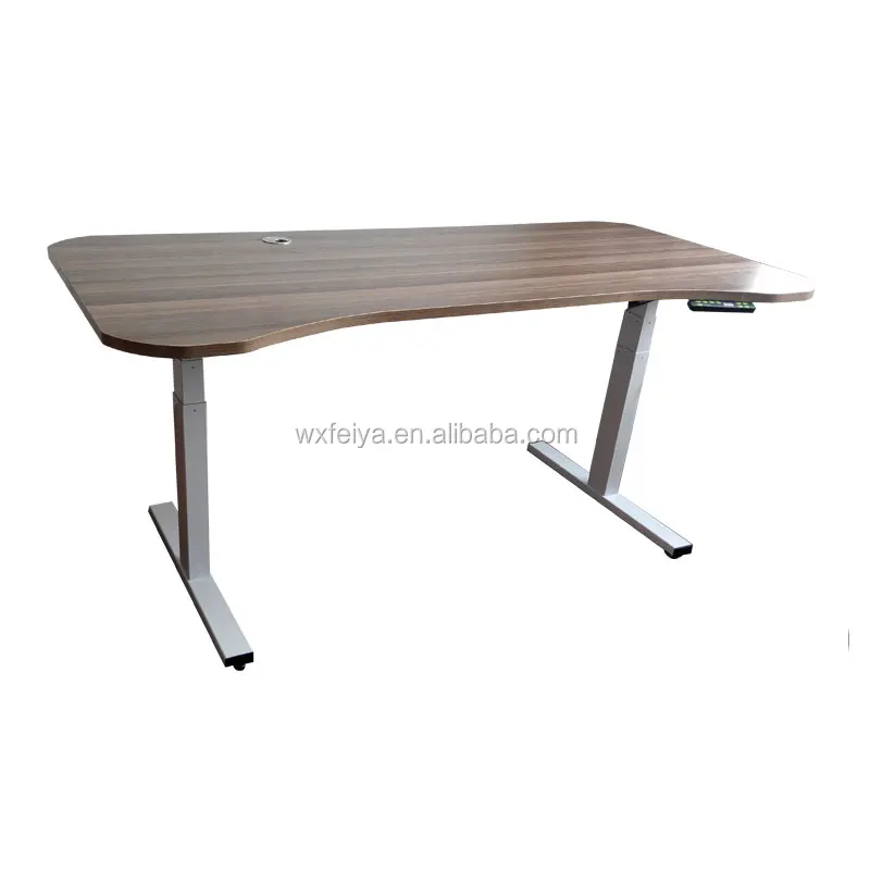 adjustable table legs with linear actuator electric height computer desk