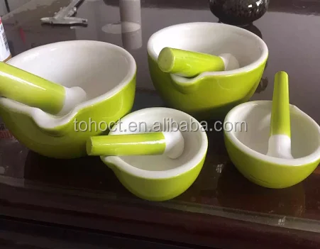 Корундовый керамический раствор и пестик