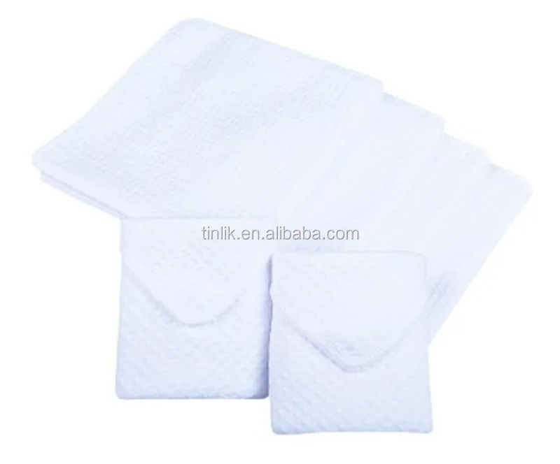 6 Pack 16inch X 16inch 80%Polyester/20%Polyamide Microfiber Deep Waffle Weave Cleaning Towel
