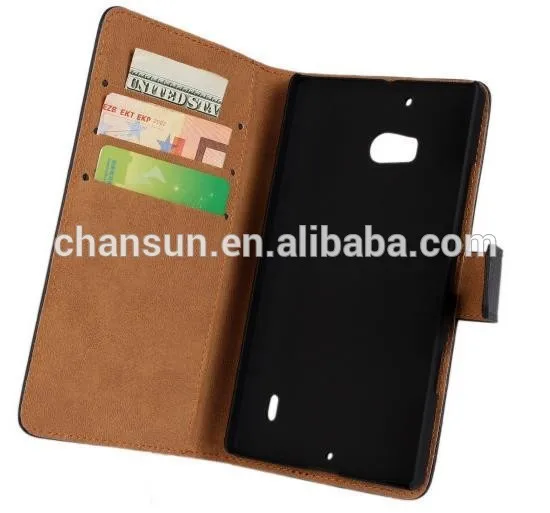 натуральная кожа flip чехол для nokia lumia n930