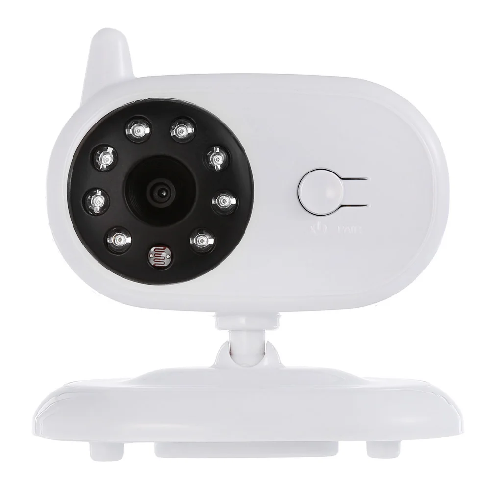 3.5 inch Screen Monitor Video Wireless Baby Monitor Security Camera 2 Way Talk Nigh Vision IR LED Temperature Monitoring