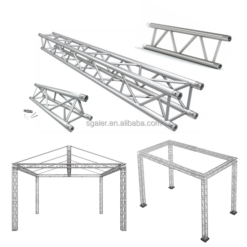 Used Aluminum Truss Triangle Roof Outdoor Concert Stage Truss