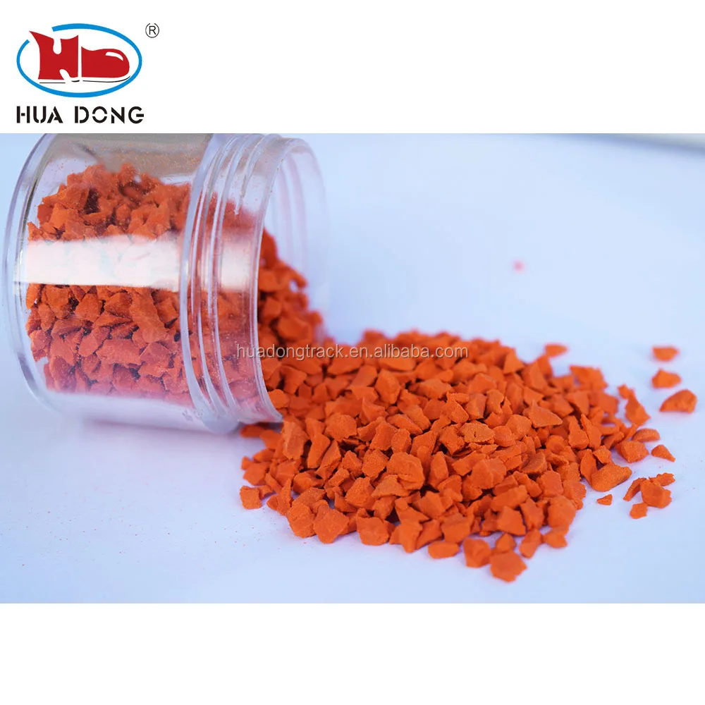 
Multi color rubber flooring material EPDM rubber granules for stadium 