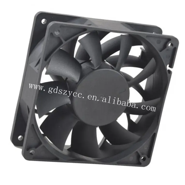 120mm 12038 DC 12 volt 5000RPM 160CFM industrial cooling fan 120*120