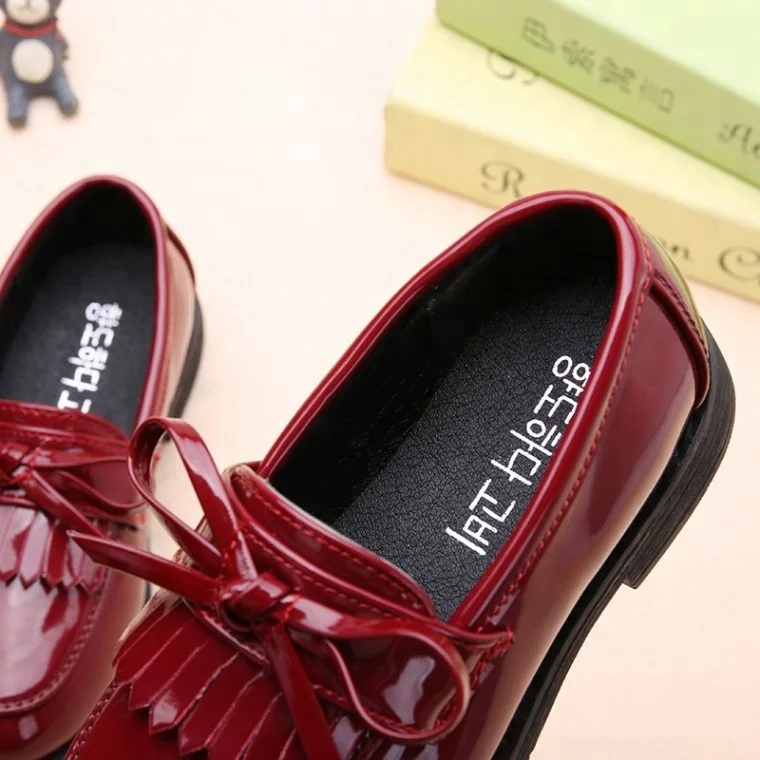 
GUGUTREE 26-36# girls toddler flat dress shoes 