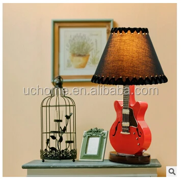 UCHOME Instrument Music Table Lamp Guitar Lamp