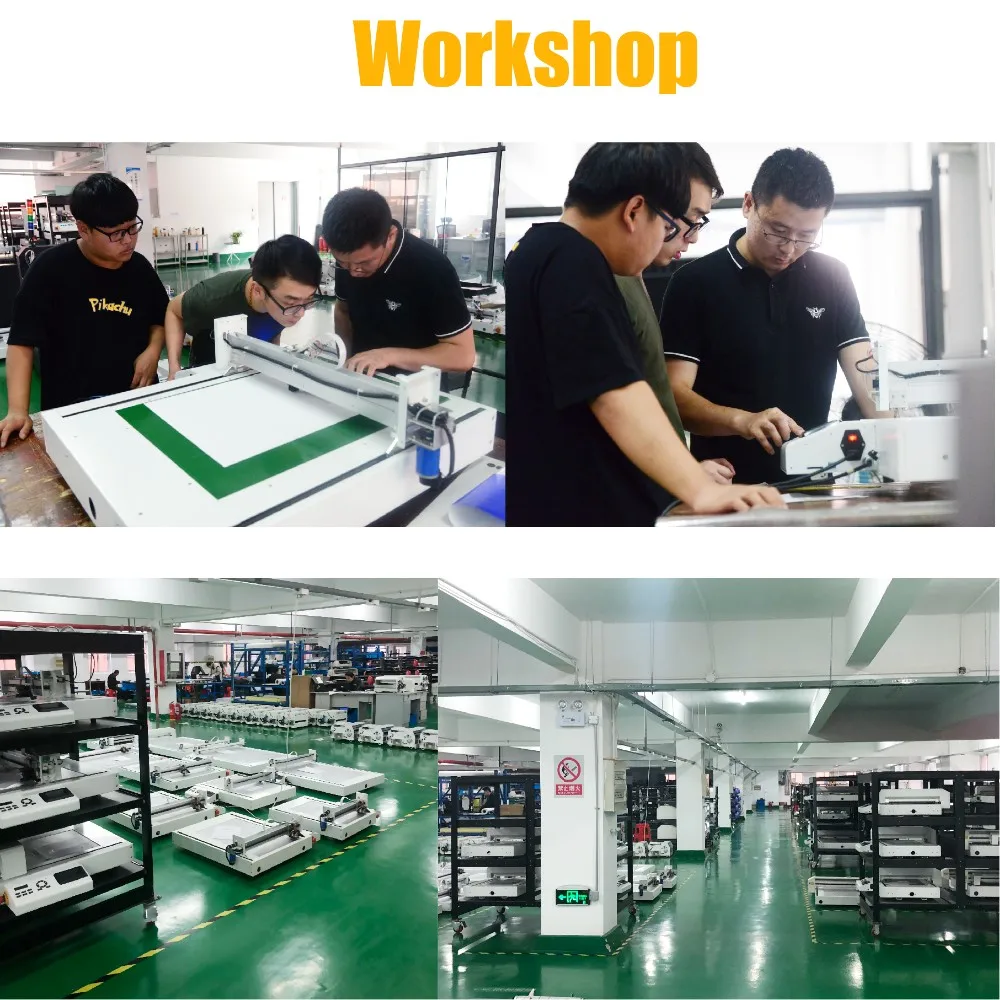 Digital Flatbed Cutter Knife Cutting Machines with Roland Blade