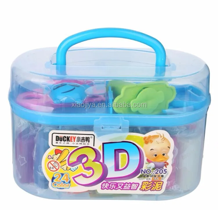 DUCKEY 24 COLOR HIGH QUALITY KIDS PLAY DOUGH SET FOR KIDS