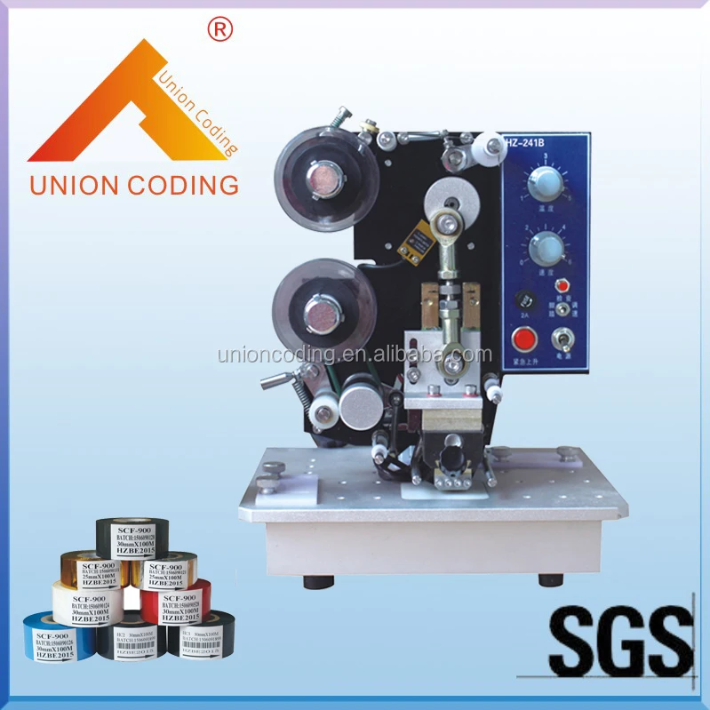 HZ241B типа принтера дата машина кодирования фольги