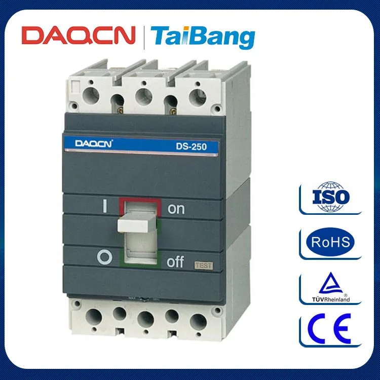DAQCN Оптовая 3 P 200A Электрический Литой Корпус Выключателя В ЛИТОМ