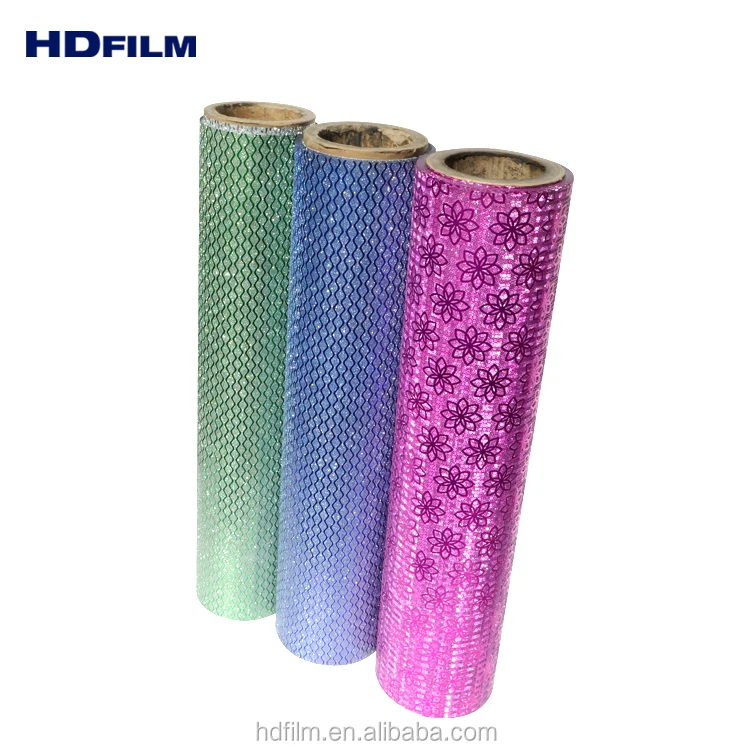 Matt Looking 0.1mm Thick Clear Glitter Cpp Film