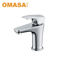 Zink handle brass faucet basin mixer tap bathroom unique fittings sink taps